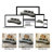 Boneless Curved Sectional Sofa with pillows-1881852598