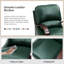 Fauteuil inclinable standard en cuir véritable Hardge-248566293