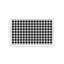Houndstooth Black White Acrylic Rectangle Decorative Tray-121429554