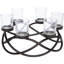 Centre de table avec porte-bougie ronde-1014943460