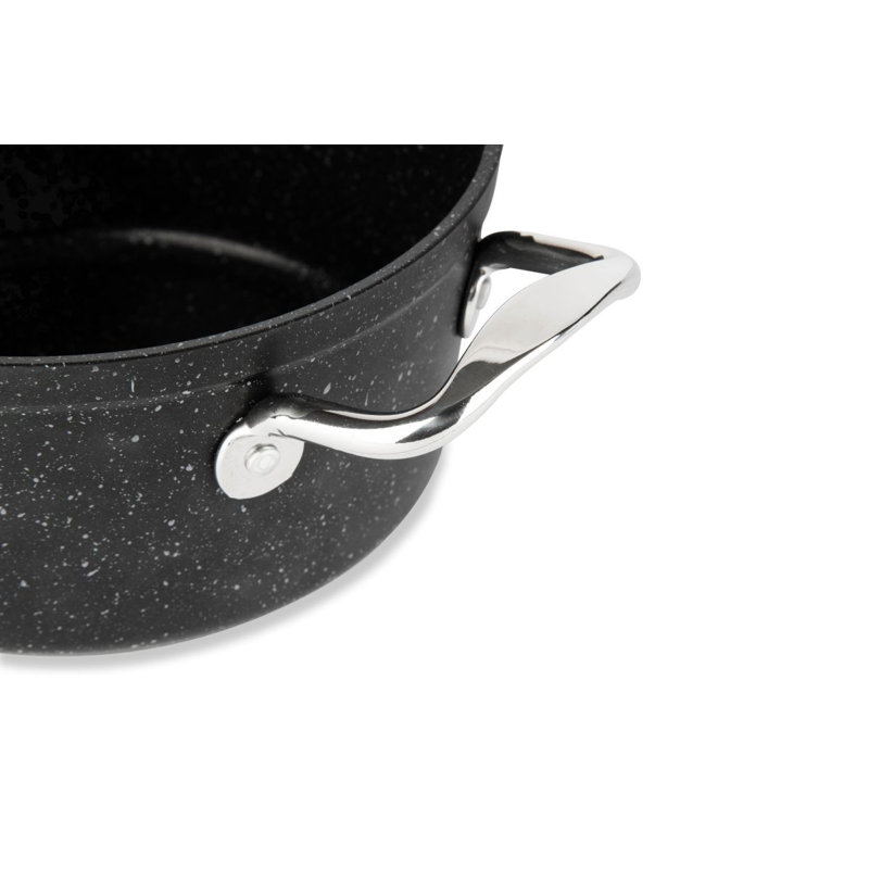 Excelsa Five Stars Aluminum Stock Pot, 21cm