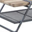  Table basse 47 po avec tablette en métal naturel et gris - rangement industriel-129731521