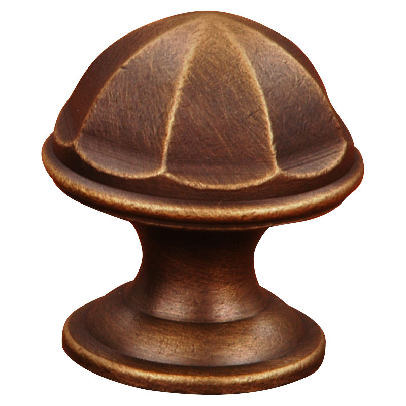 Dôme profilé 1 1/16 "Knob CK Series, Antique English