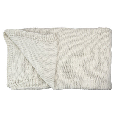 Knitted Throw Blanket