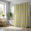 Rideau de douche 1 pièce Crimson Yellow Blue Tiles 0141-2047895835