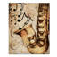 Art sur toile tendue jazz saxophoniste Cattrall-329259250