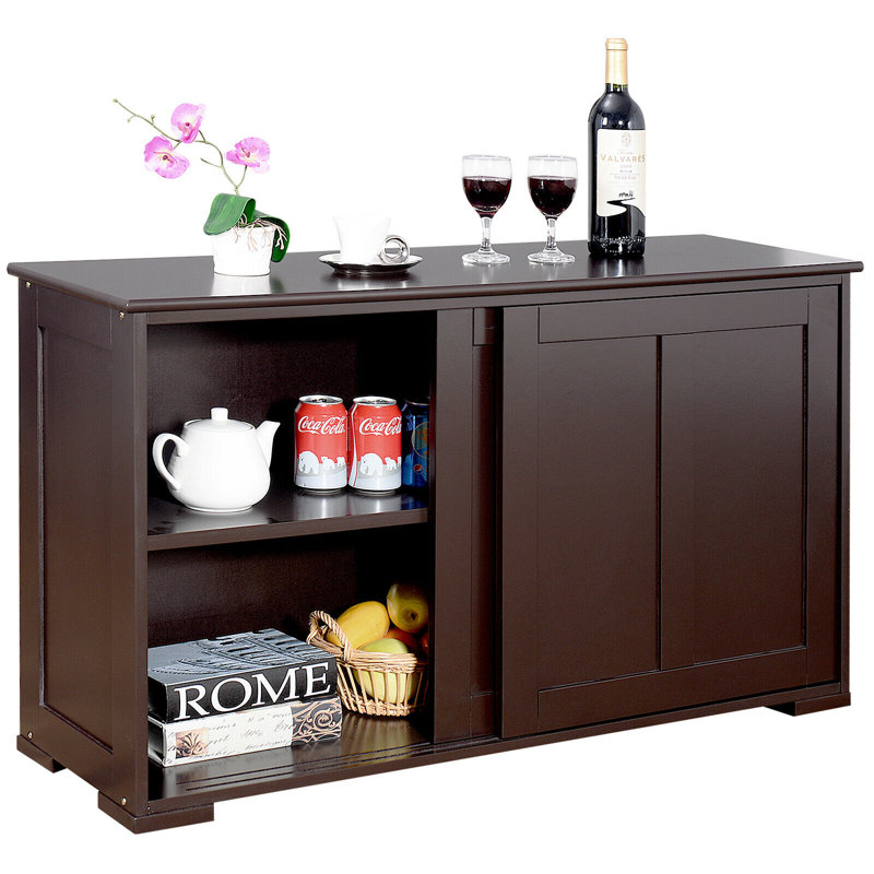 Abigail 2 -Door Accent Cabinet, Brown
