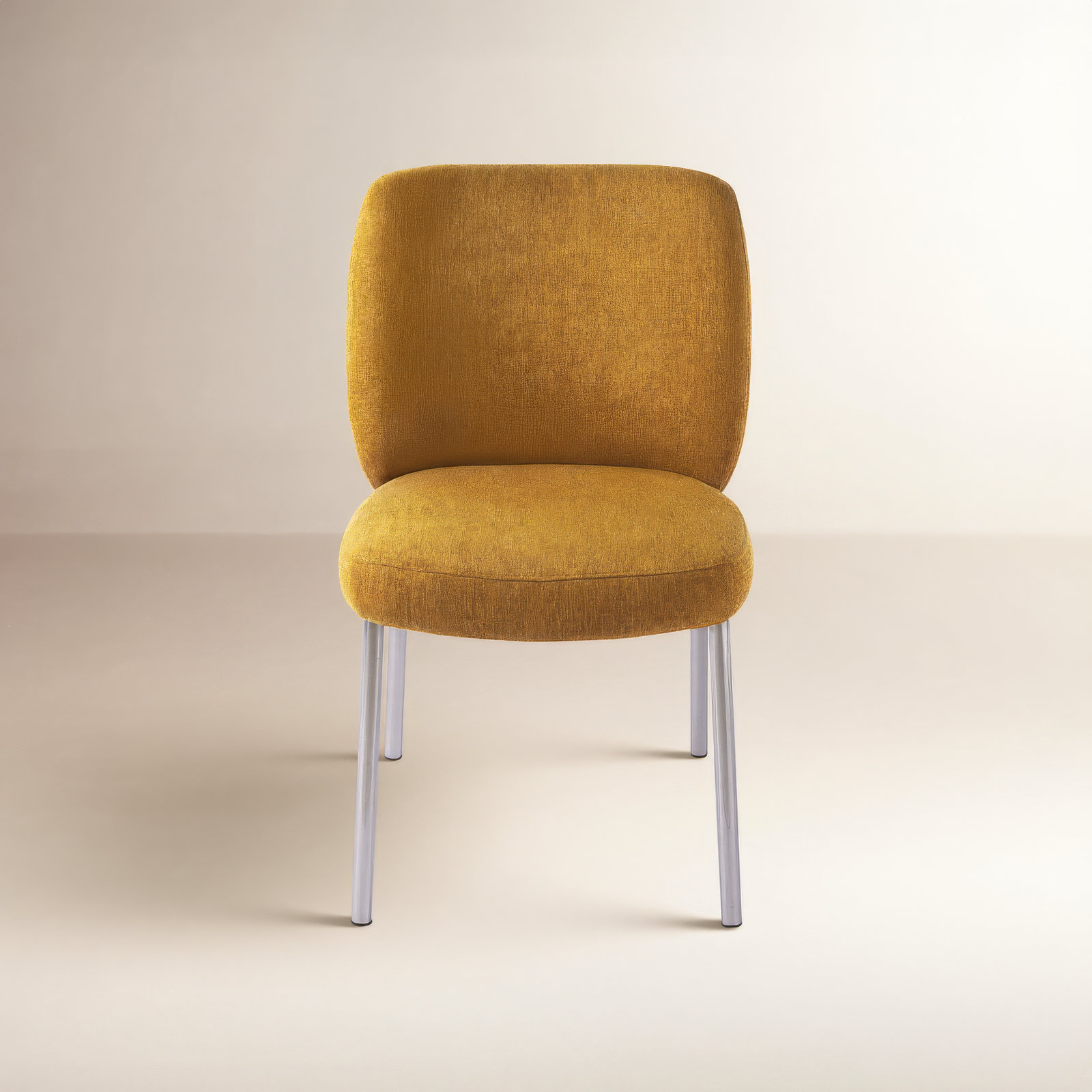 Decollete Dining Chair, Yellow