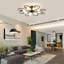 Azeriah 8-Light 84cm Semi Flush Mount-614643818