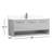 Roman 48'' Single Bathroom Vanity with Engineered Marble Top-1738250137