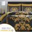 Soft Touch Reversible Duvet Cover Set with Secure Zipper & Corner Ties-122566622