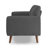 87.4" W Corduroy Upholstered Standard Sofa with Round Arms-1733163660