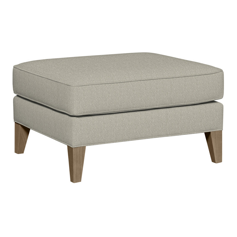 Burlingame Upholstered Ottoman, Hampton, Ian Smoke
