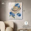 Art floral occidental acrylique débordant de blues I par Art Remedy, prêt à être accroché-139699002