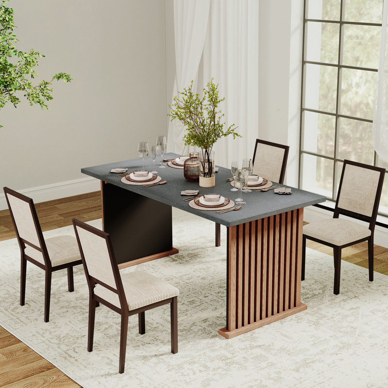 Rectangular Soild Wood Dining Table