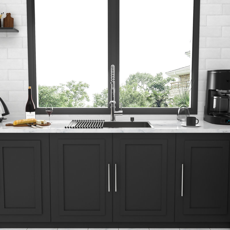 16 Gauge Stainless Steel Kitchen Sink Drop In: 30X22 Inch. T304 Dependability. Single Bowl, Noise Minimizing, Efficient Drain. Extra Add- Inch In Steel: Gauge. Durability. Large Silent Complete With