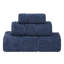 Hisela Zero Twist Cotton Solid Waffle Honeycomb Plush Soft Absorbent Medium Weight Assorted Towel Set-1205453333-1205453338