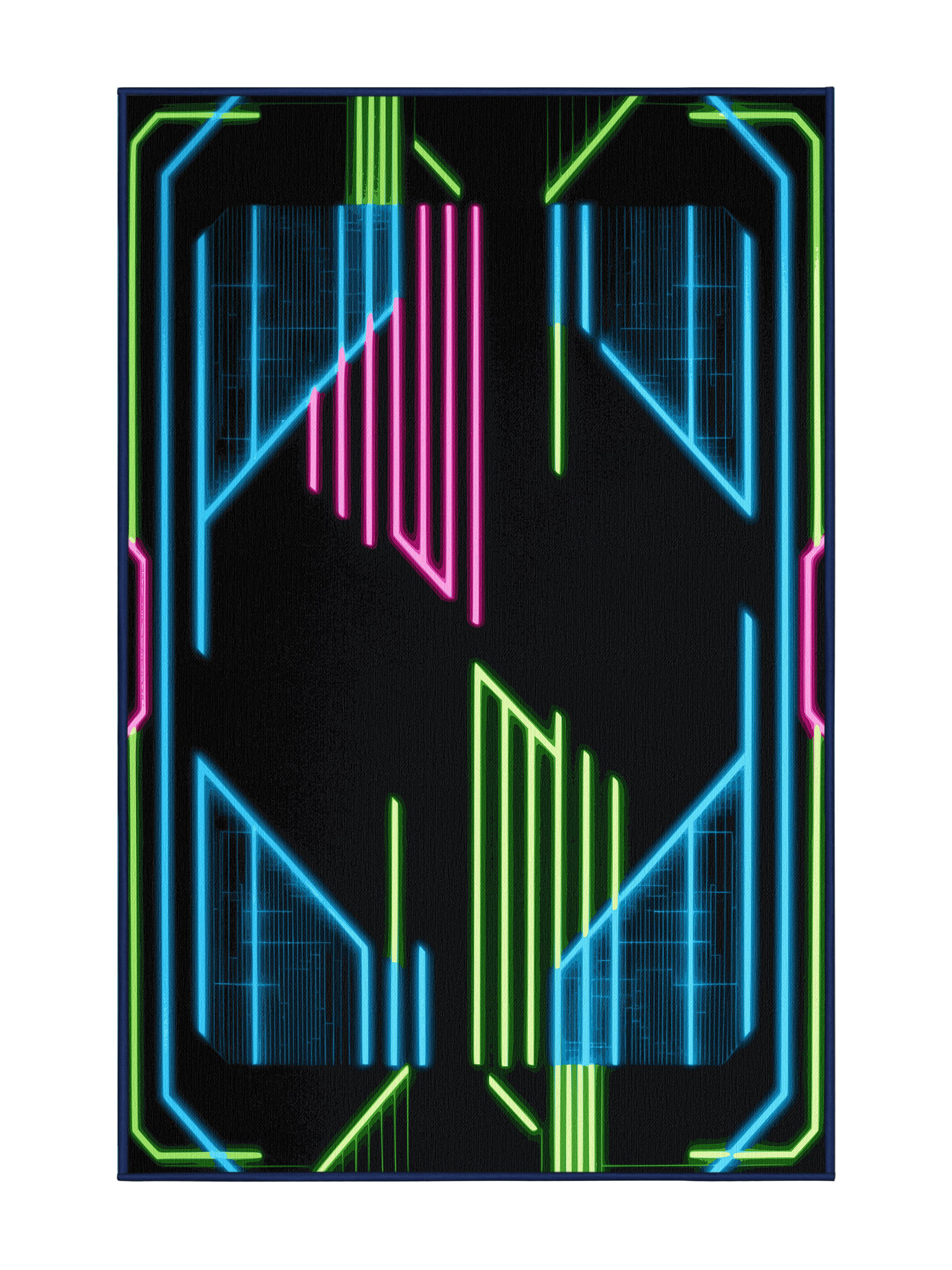 Orren Ellis Electric Gradient Rug | Wayfair