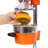 Cast Iron Citrus Juicer , Extra-Large Commercial Grade Manual Hand Press , Heavy Duty Countertop Squeezer For Fresh Orange Juice ,Orange Color-122275189