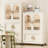 Plastic Storage Cabinet with Wheels