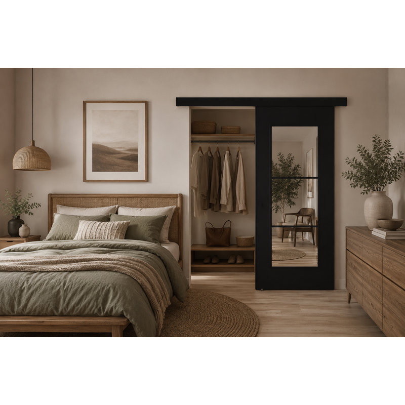 DOOR TORI 1, 76cm x 205cm, Black