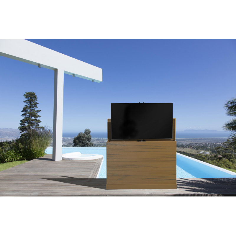 Outdoor TV Stand for TVs up to 65", Teak