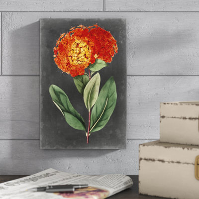 Dramatic Floral II by Curtis - Painting on Canvas