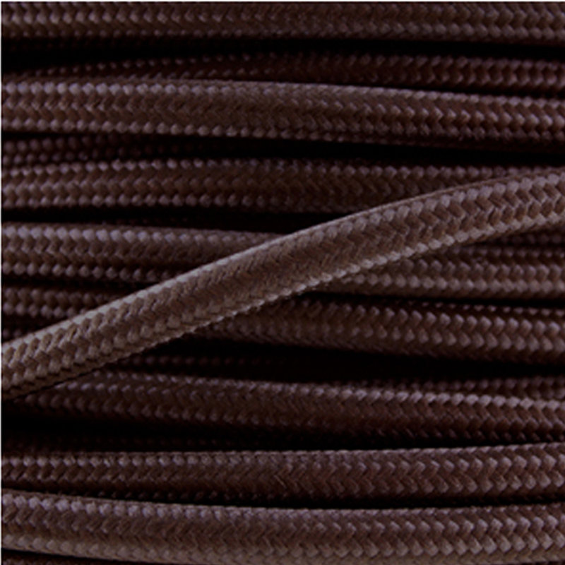 Alveda Vintage Cable, Dark Brown