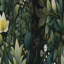 Motif botanique vert forêt I - Rideau floral - Rideau occultant floral - 1 panneau-107548368