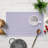Decozen Silver PVC Placemats Set of 8 Heat-Resistant Anti-Slip Washable Table Decor for Christmas-1434228562