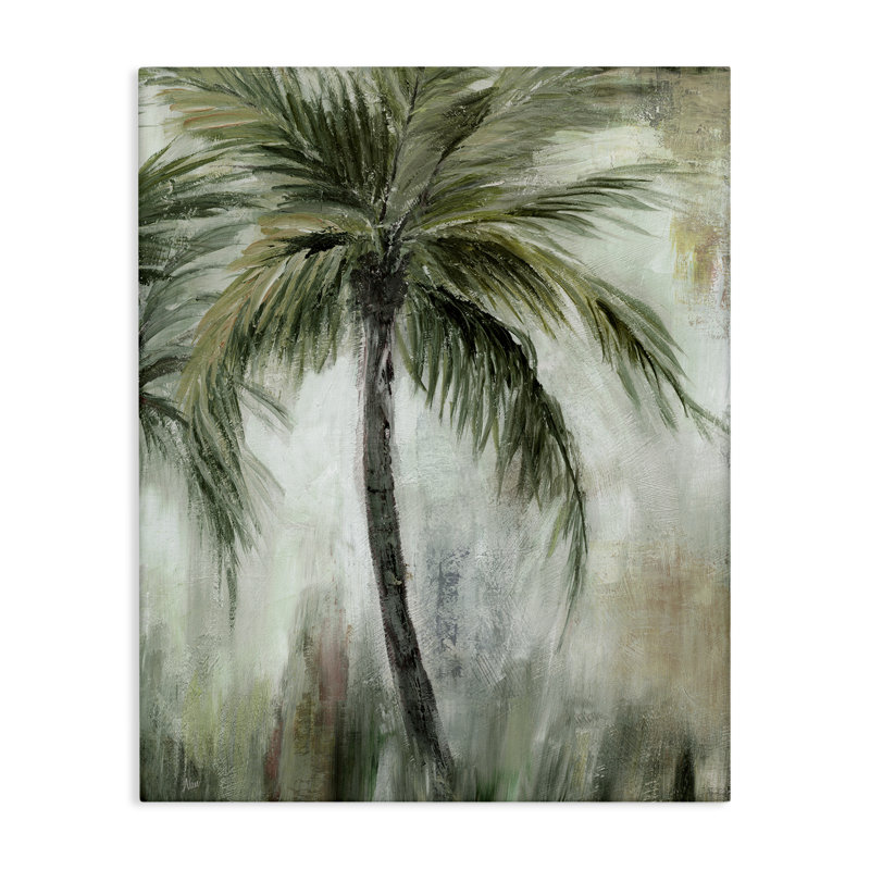  Impression sur toile «Fanning Palms Impression» par Nan, H 20 po x l 16 po