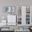 Maybery 3 Piece Bedroom Set (2 Drawer Bedside Chest, 5 Drawer Chest, 3 Door Wardrobe), (5)-922394700