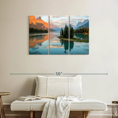 Alvord Maligne Lake Spirit Island