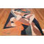 Tapis scandinave rétro femme nue Rene Magritte