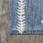 Mukilteo Tribal Diamond Trellis Blue/Ivory Indoor/Outdoor Rug-1597591635