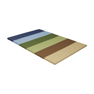 Tapis d'éveil pliable SoftZone 6 sections Arc-en-ciel ECR4Kids