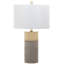 Ensemble de lampes de table 22 po gris / doré Mildner