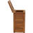 Spa Solid Wood Manual Lift Waste Basket