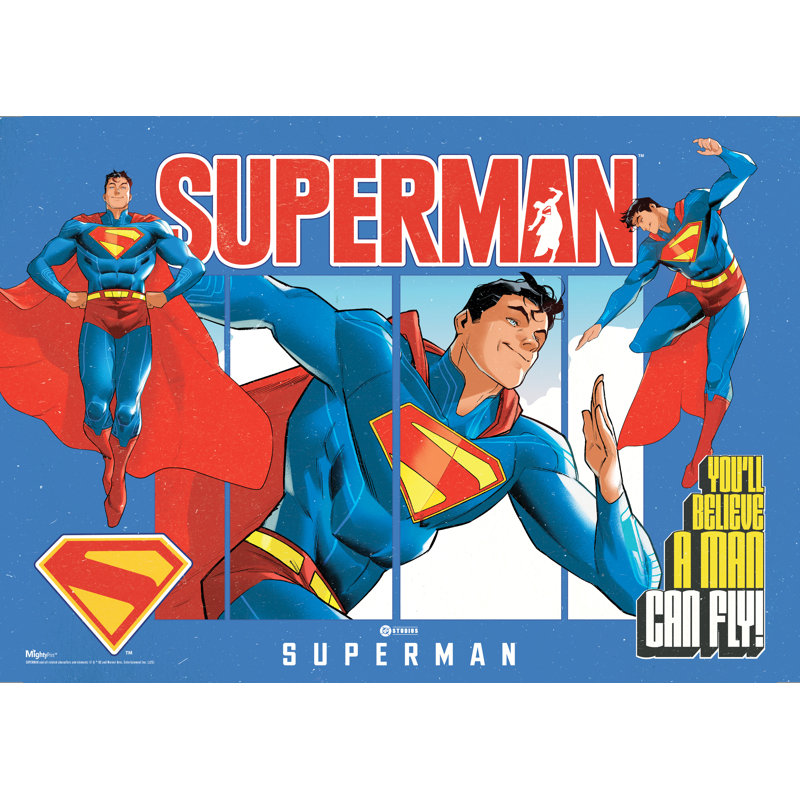 «Superman 2025 (You Believe)», art mural Mightyprint