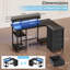 L-Shaped Metal Base Computer Desk-349137812-349137814