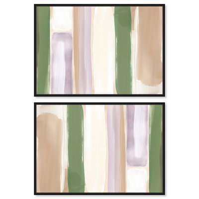 Ensemble de formes de toile Windswept Earth par Art Remedy