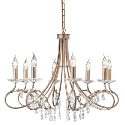 Bardin 8 - Light Candle Style Chandelier