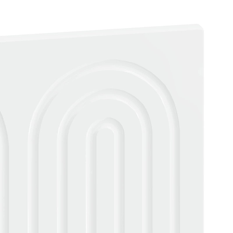 Headboard, High Gloss White