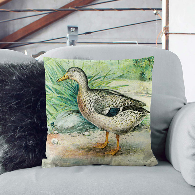 Square Throw Cushion, 55 x 55 cm, White