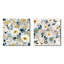 Adeline - Ensemble de 2 collages carrés floraux-101853234-101853235
