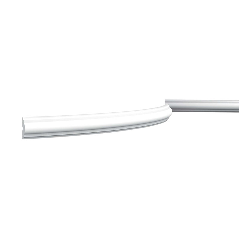 78.75 in. H x 1 in. W x 0.5 in. D Plastic Chair Rail