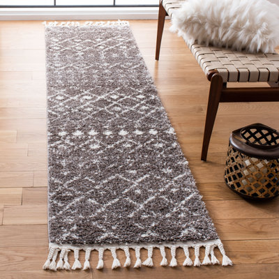 Berber Fringe Shag Performance Southwestern Rug