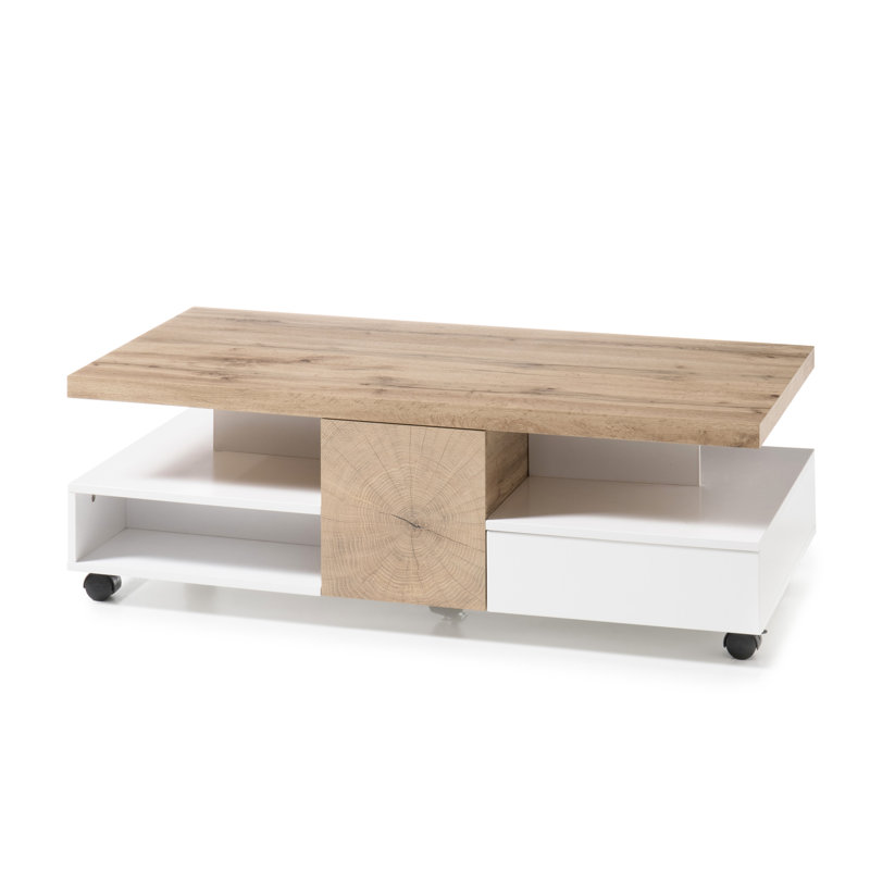 Todd Coffee Table with Storage, Tan