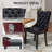 High-end Tufted Velvet Upholstered Nailhead Dining Chair-1240169721-1240169700