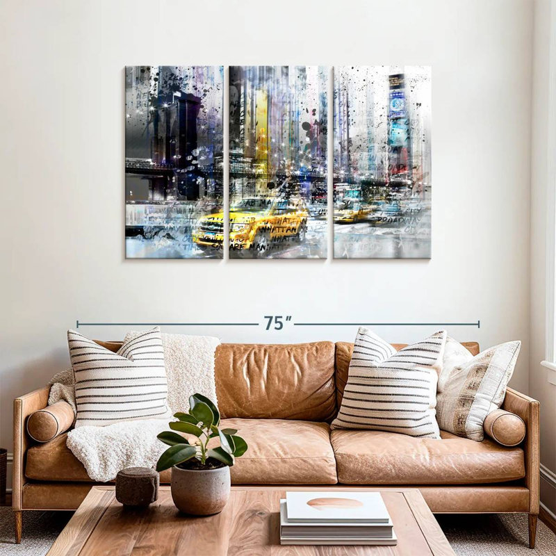 Sebbie NYC Collage, 36" H x 57" W